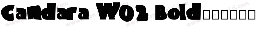 Candara W02 Bold字体转换
